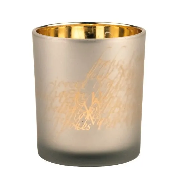 Räder Design Teelicht Glanzlicht Schrift (10cm)