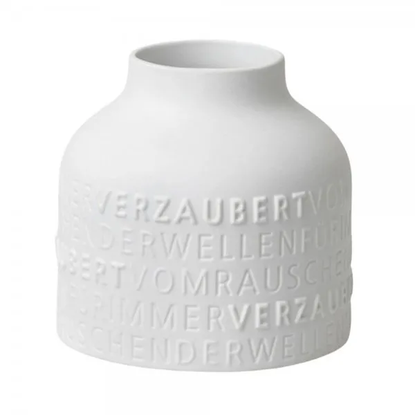 Räder Design Vase Living Für immer verzaubert Weiß (17cm)