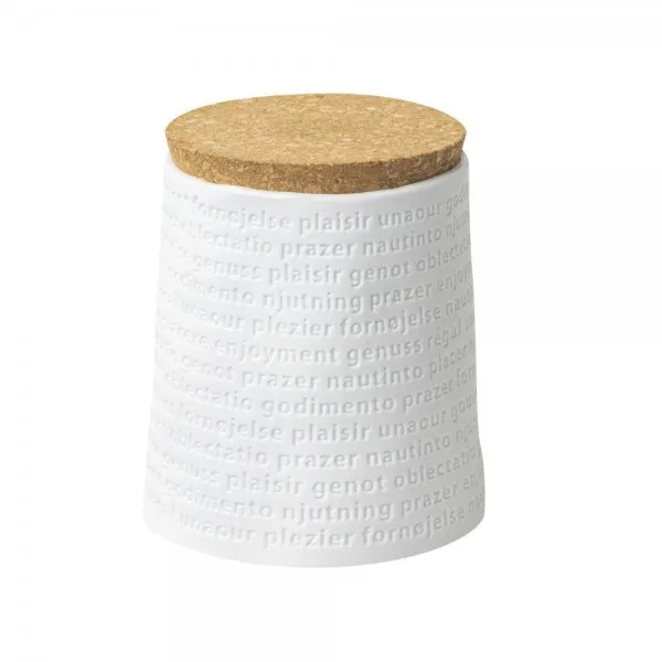 Räder Design Vorratsdose Raumpoesie Genuss Weiß (12cm)