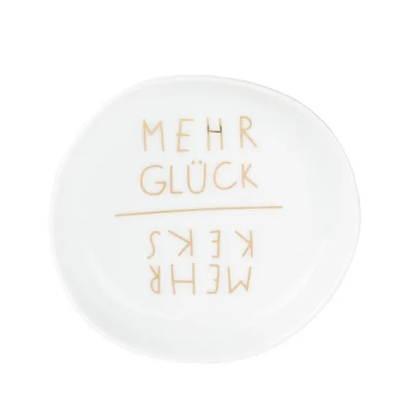 Räder Design Weihnachtsschälchen Mehr Keks, mehr Glück (10,5cm)