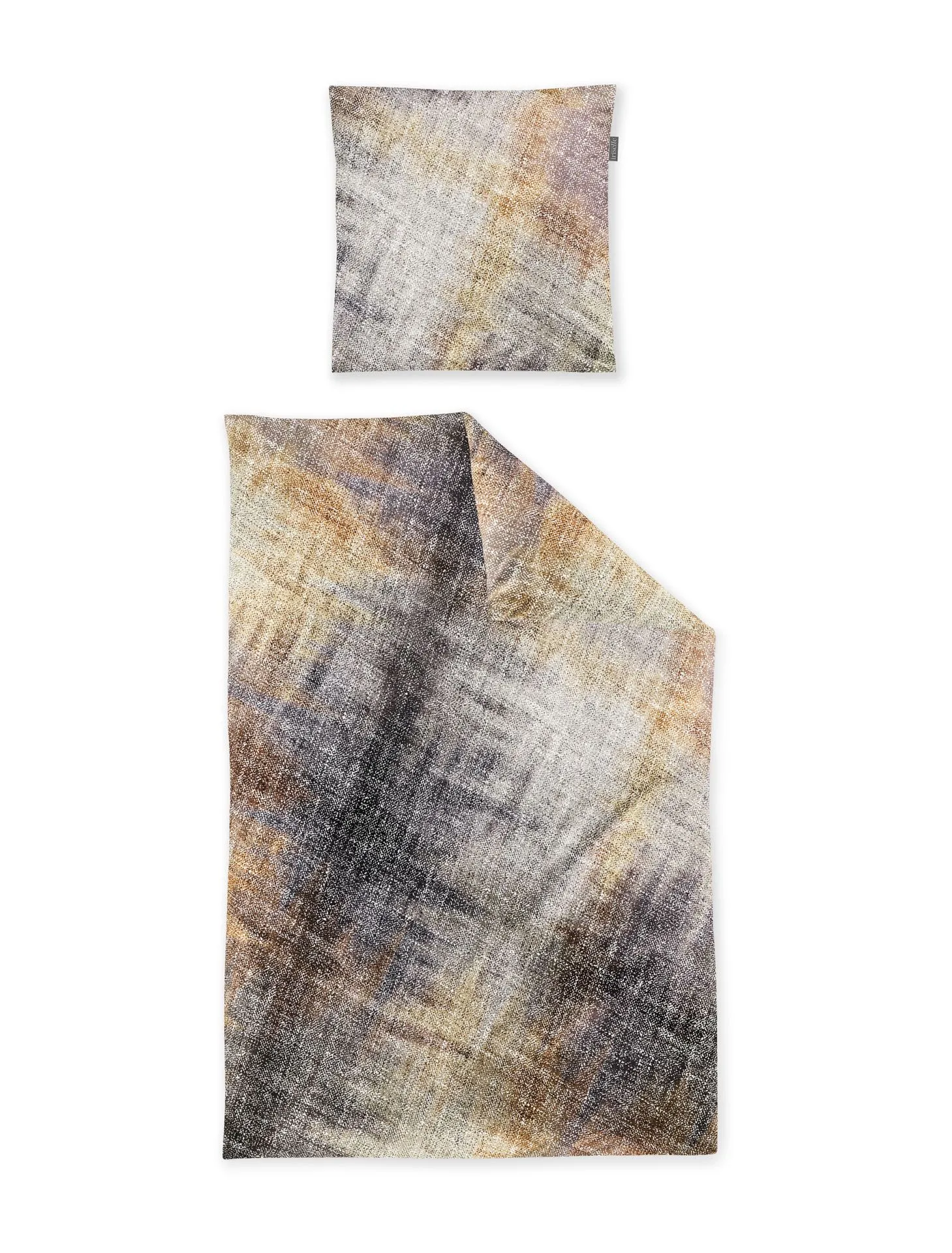 Flausch-Cotton Bettwäsche Irisette Zobel Grau