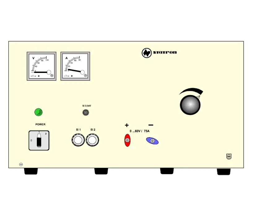 Regelbares Netzgerät 0-60V 75A 6KW Industrie Labor Automotive Fahrgeschäfte Schausteller
