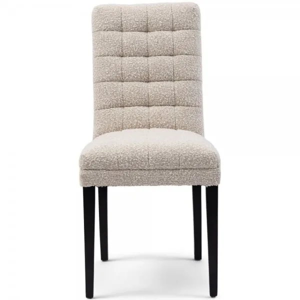 Riviera Maison Esszimmerstuhl Clement Bouclé White Sand (96cm)