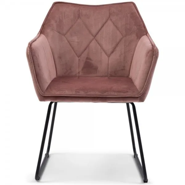 Riviera Maison Esszimmerstuhl Morgan Rosa (81cm)