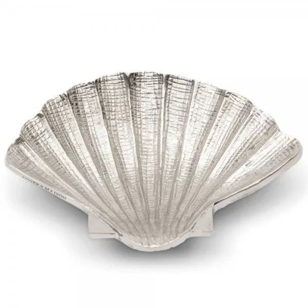Riviera Maison Servierschale Muschel Andria Silber (S)