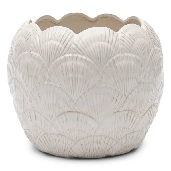 Riviera Maison Vase Übertopf Muschel Shell (20cm)