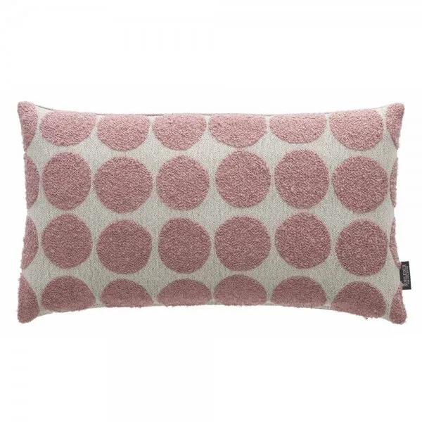 Rohleder Kissenhülle Essentials Cocoon Mega Dots Deep Rose (60x35cm)