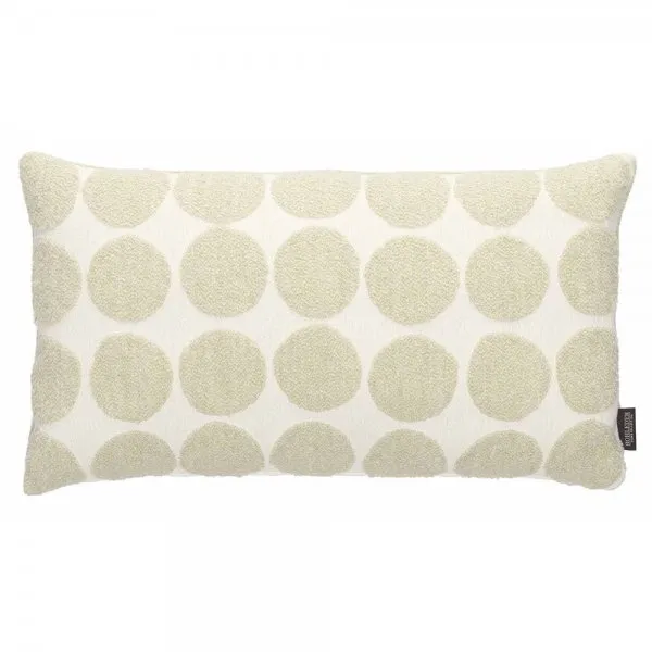Rohleder Kissenhülle Essentials Cocoon Mega Dots Simply White (60x35cm)