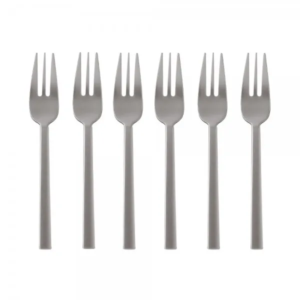 Rosenthal Sambonet Kuchengabeln Neutra Antique Silber (6-teilig)