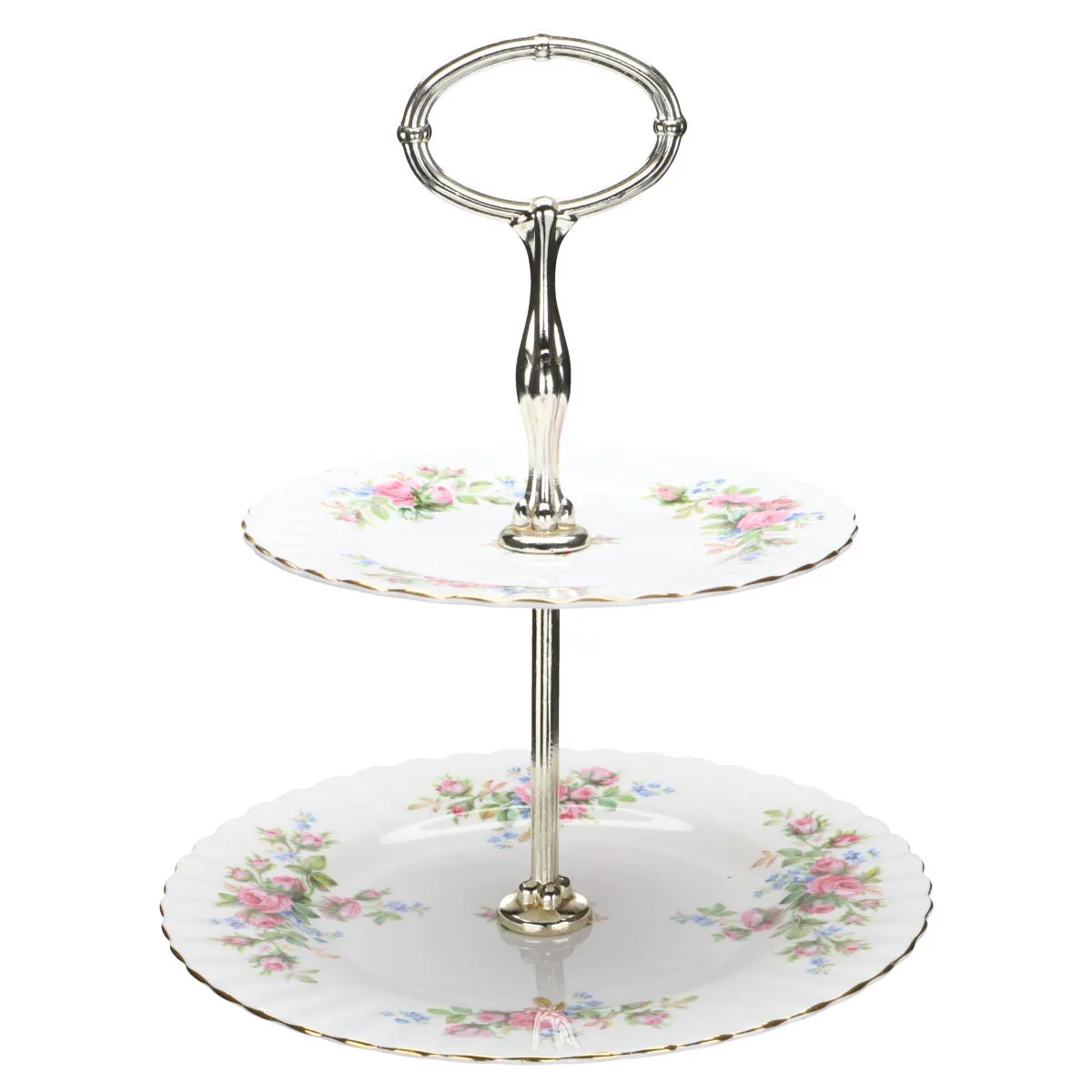 Etagere 2- stufig - Royal Albert Moss Rose