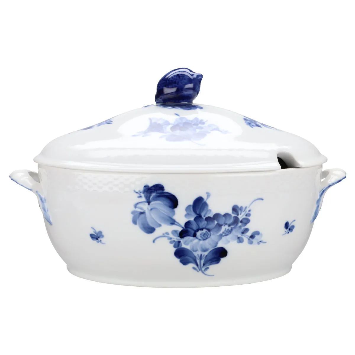 Suppenterrine Modell 8172 - Royal Copenhagen Blaue Blume glatt  I. Wahl