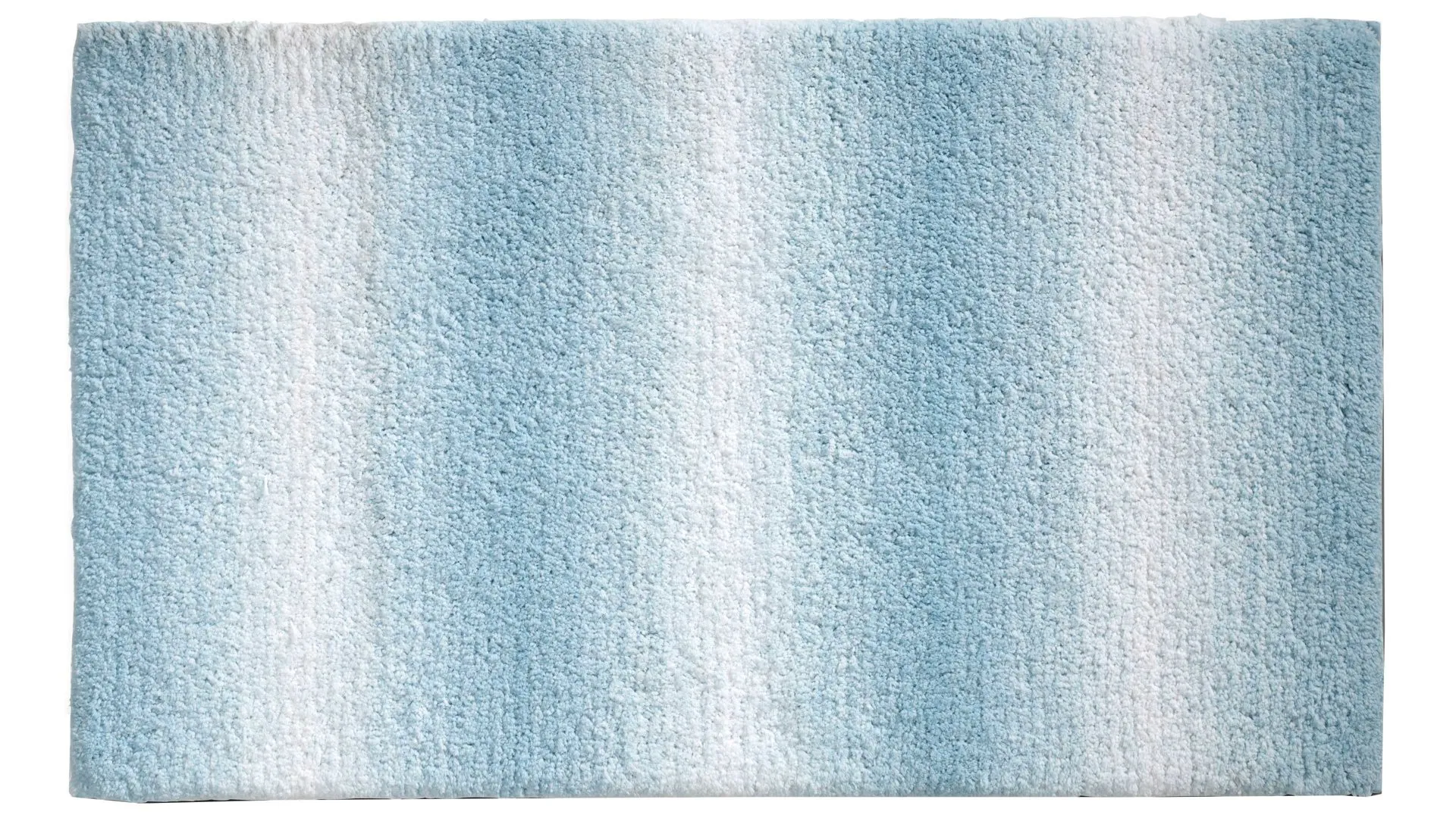 kela Badematte Ombre, Frostblau - ca. 120 x 70 cm