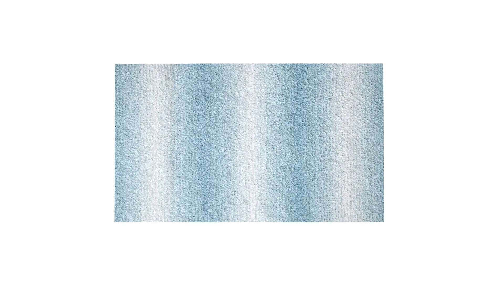 kela Badematte Ombre, Frostblau - ca. 80 x 50 cm