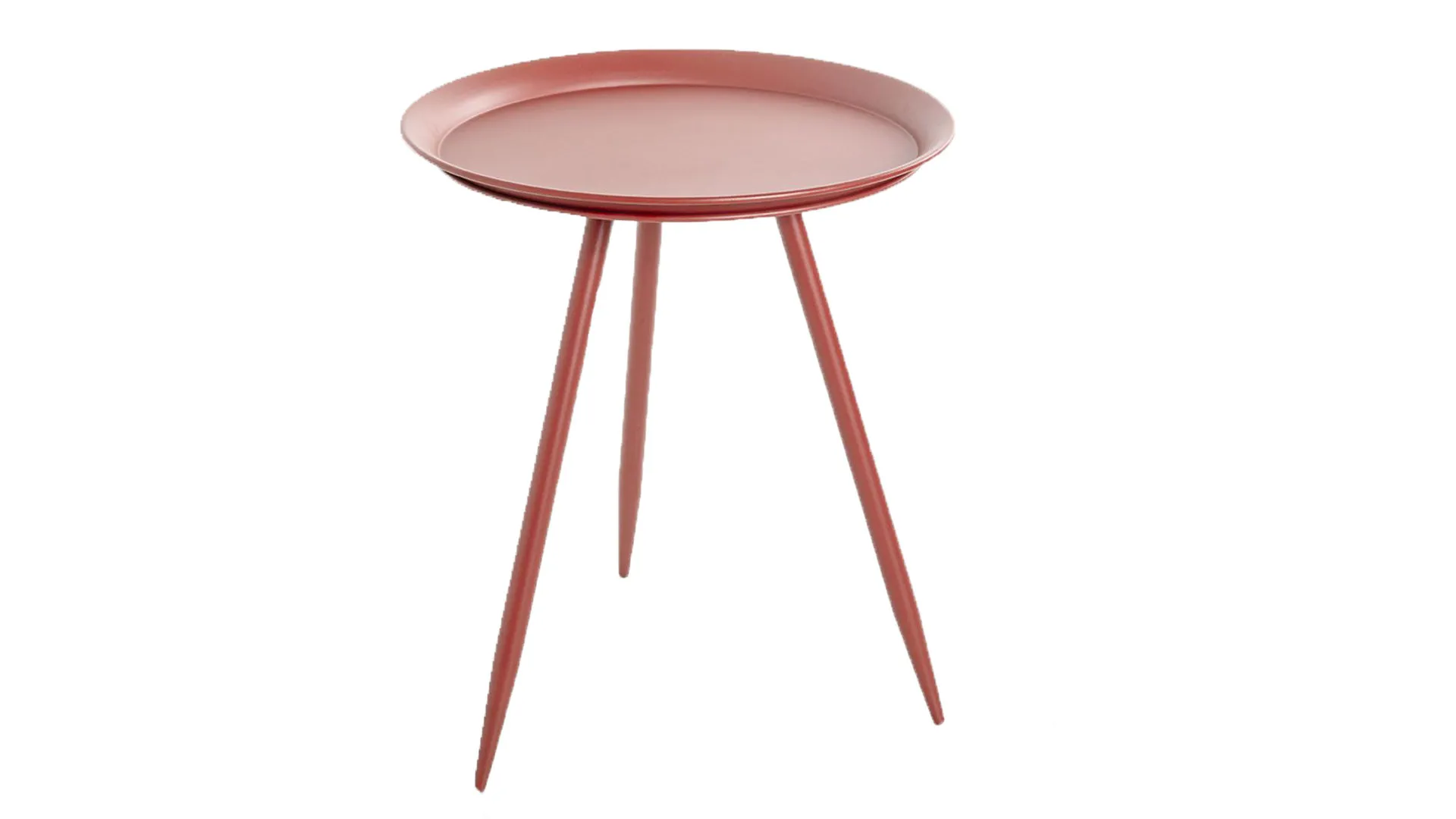 Beistelltisch, Höhe ca. 54 cm - Rot