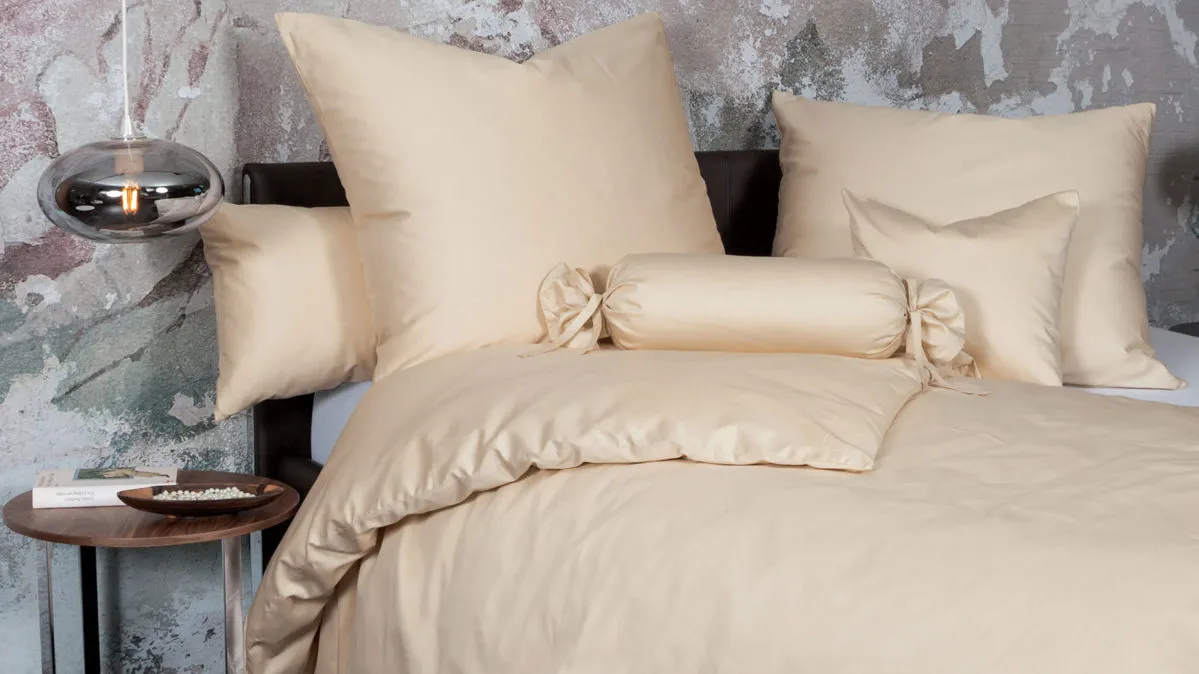 Janine® Bettwäsche-Set, Sand - ca. 135 x 200 cm