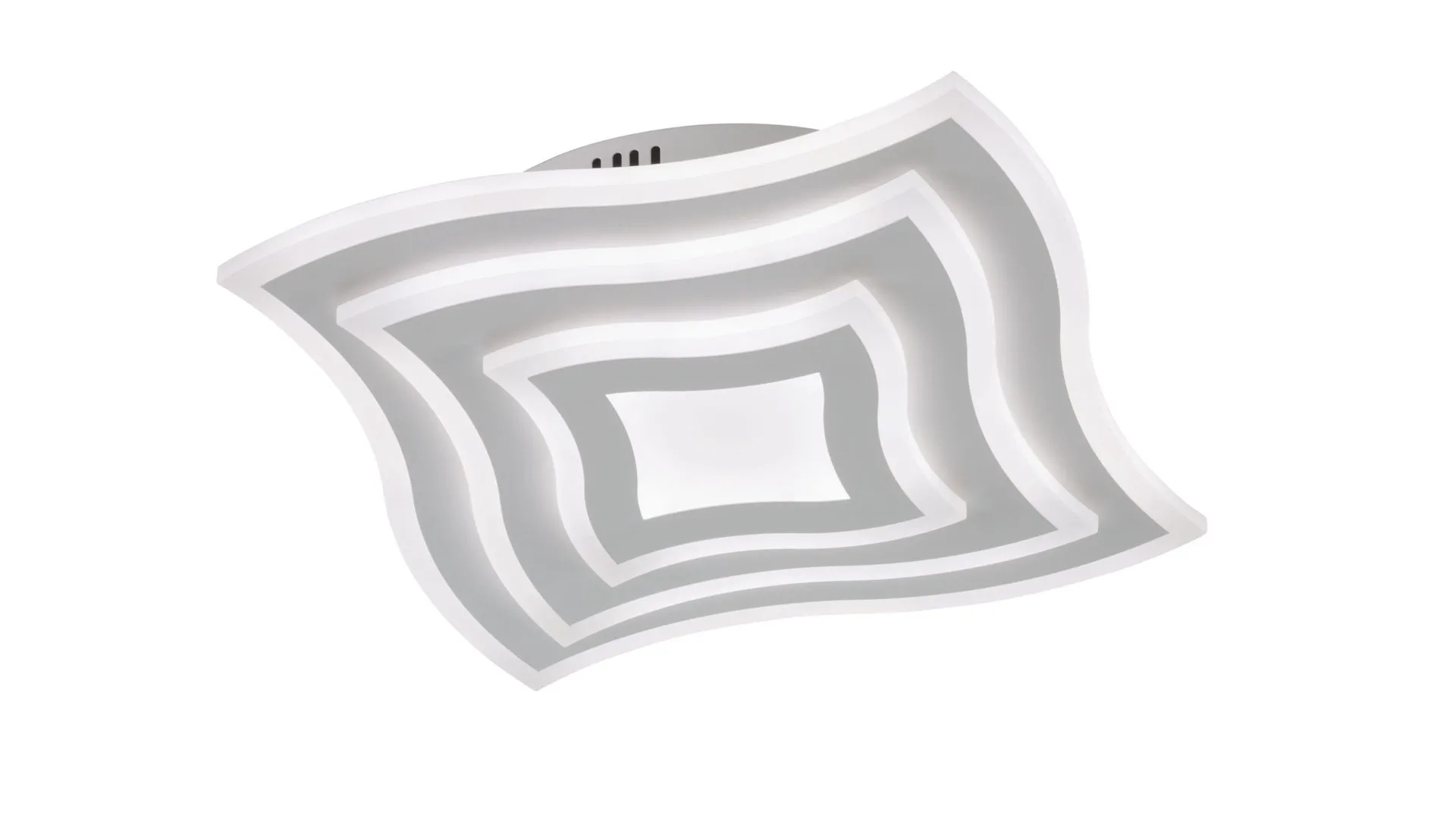 FH Deckenleuchte Gorden, Weiß - ca. 43 x 43 cm