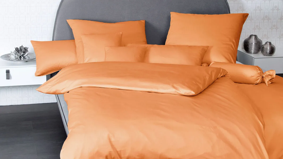 Janine® Kissenbezug, Orange - ca. 40 x 80 cm