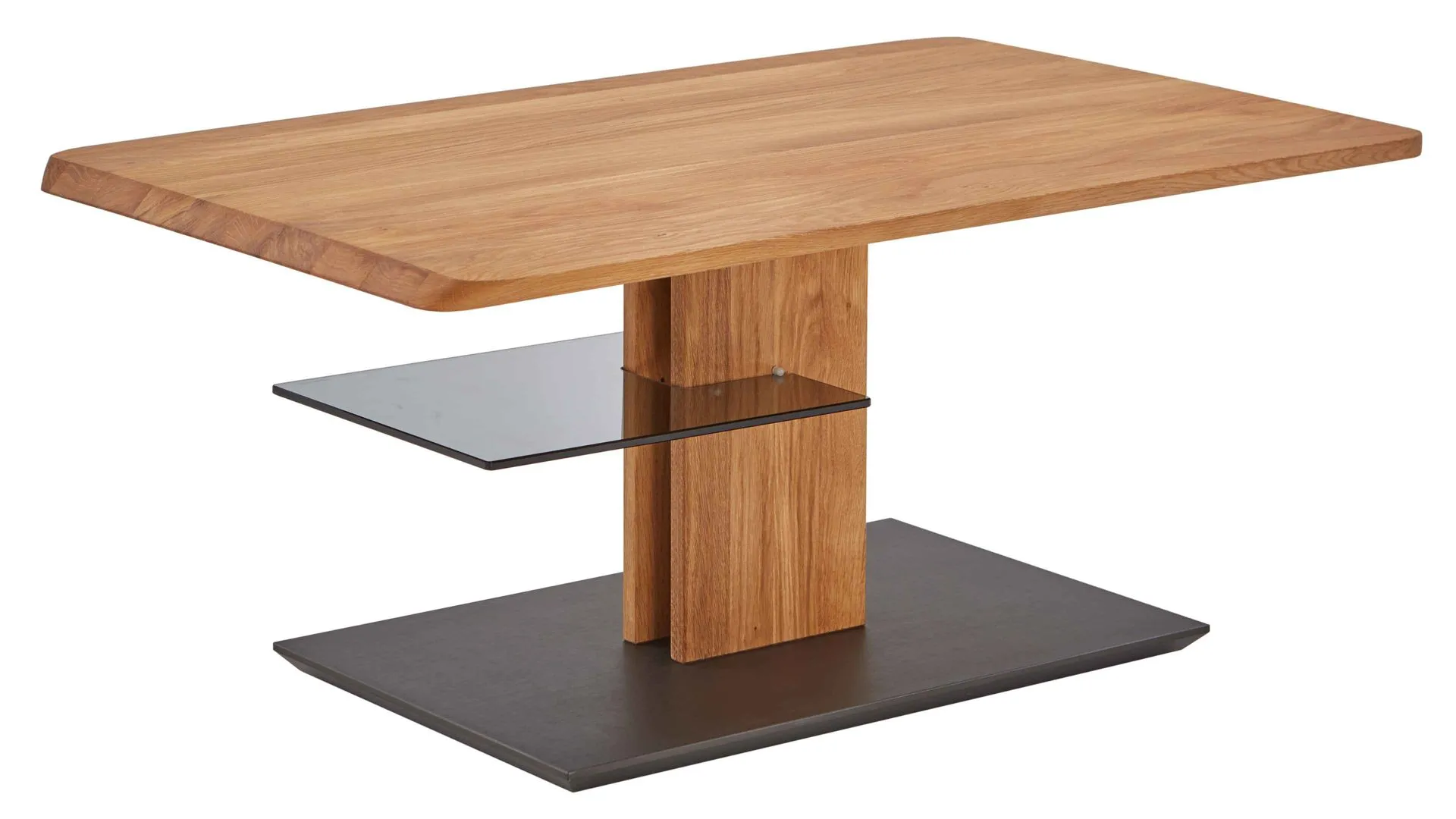 vierhaus Lift-Couchtisch, Wildeiche & Anthrazit - ca. 110 x 65 cm