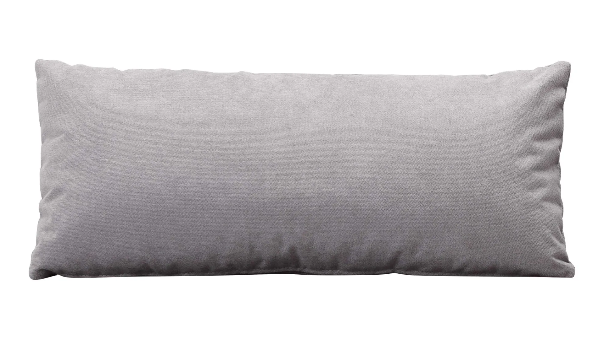 Nierenkissen Fringo, anthrazitfarbener Stoffbezug 55-6556