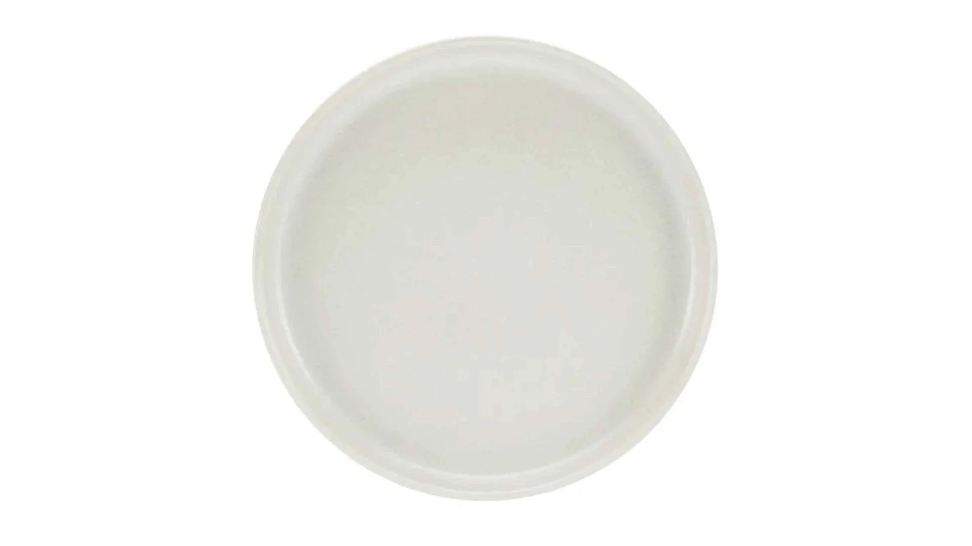 CREATABLE Uno – Speiseteller, weißes Steinzeug – Durchmesser ca. 28 cm