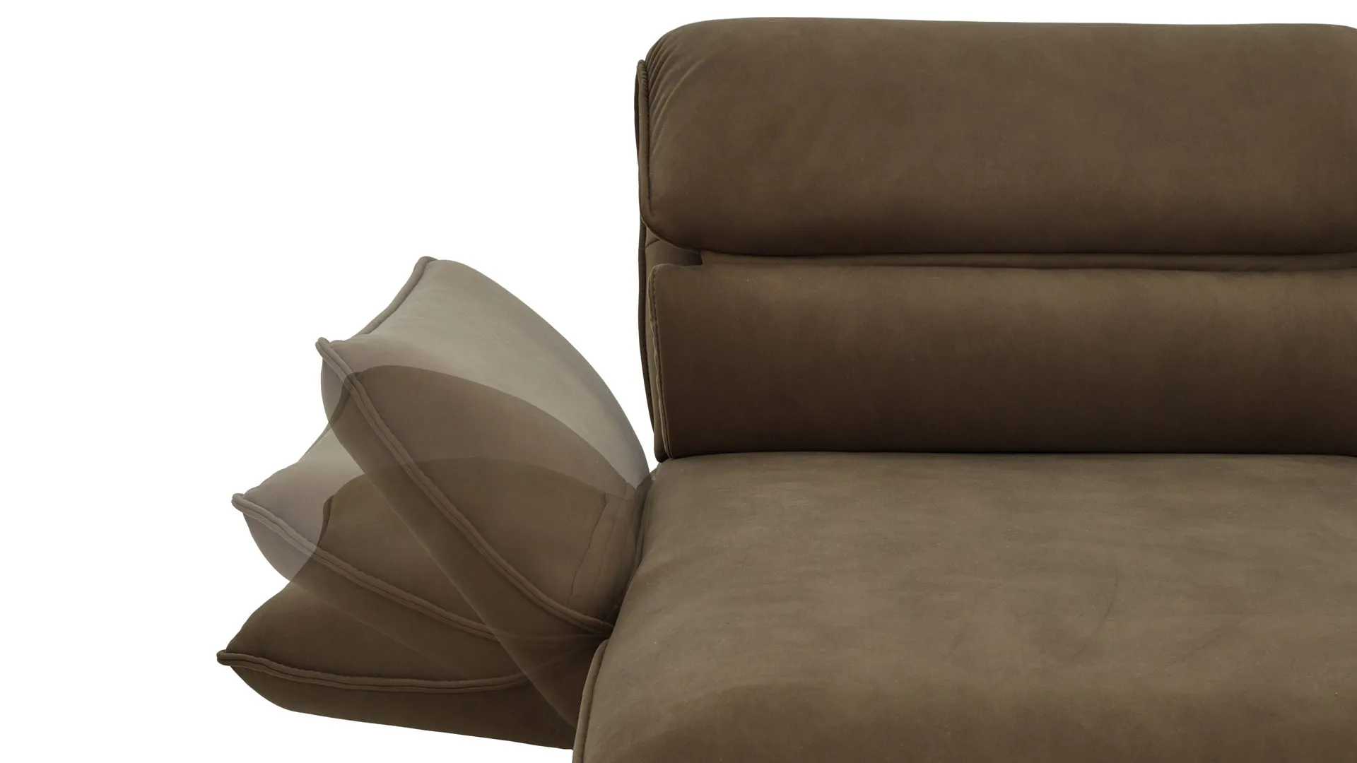 Polsterprogramm VS-HU1173 - Armlehnenverstellung, manuelle Funktion