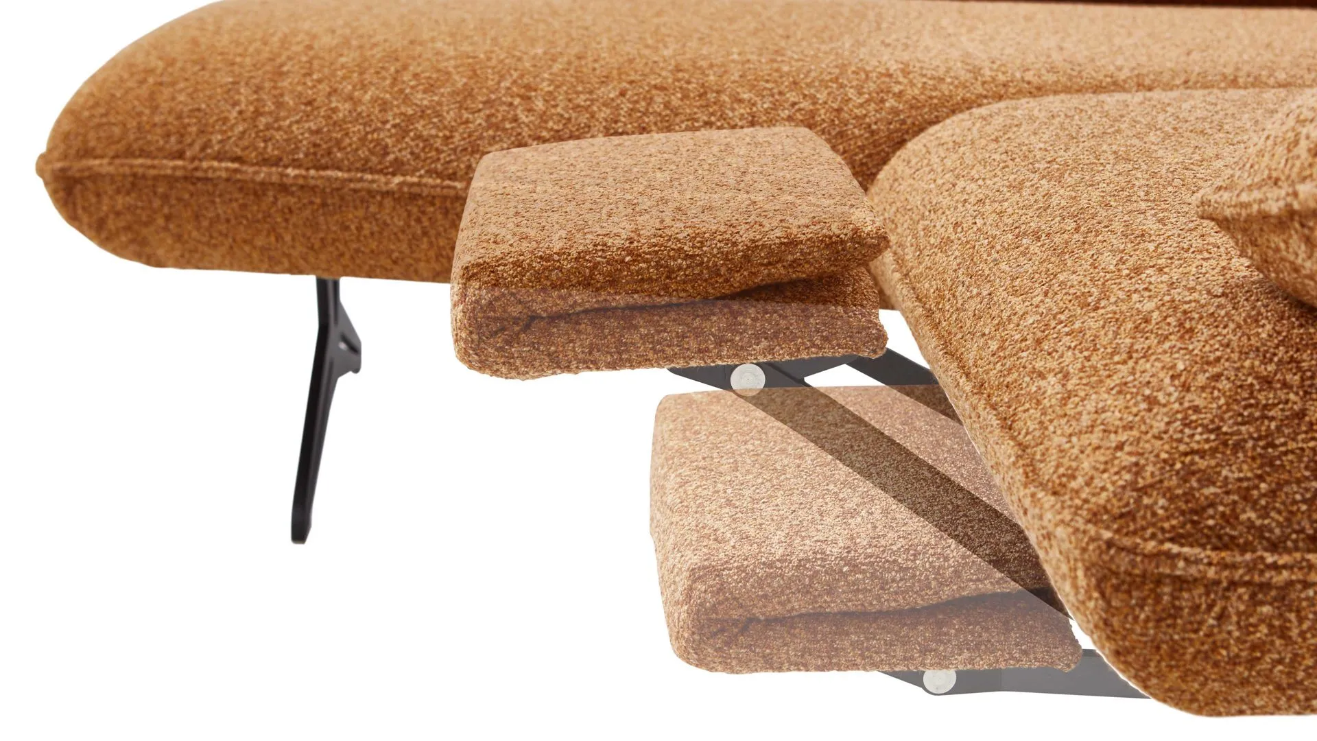 KOINOR Polstermöbel Serie Caio - Fußstütze, motorische Funktion