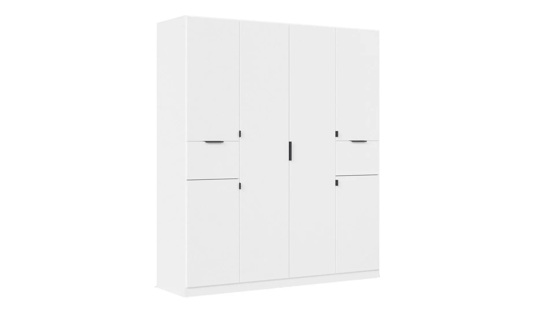 rauch BLUE Drehtürenschrank Ticao, Alpinweiß - Breite ca. 181 cm