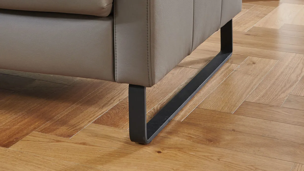 COMFORT SMART Anuk - Metallkufe, mattschwarzes Metall