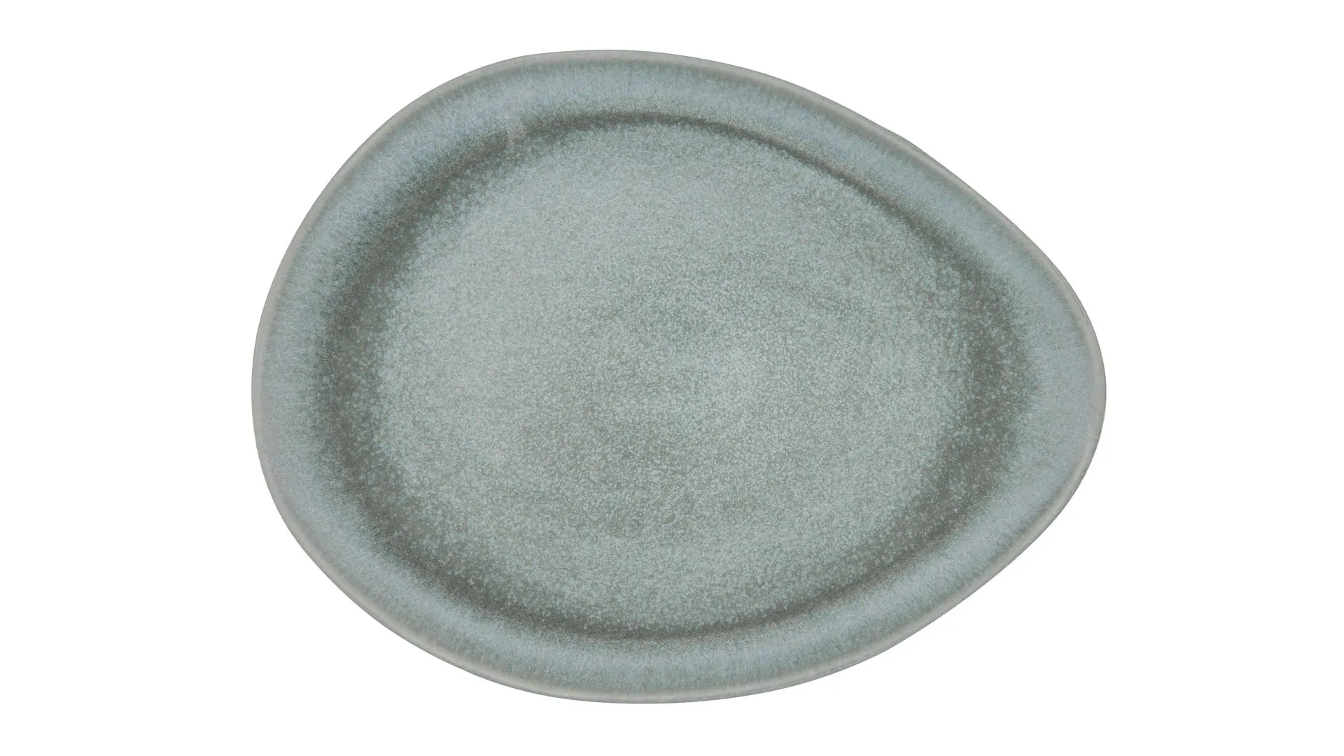 CREATABLE Pietra – Gourmetplatte, graphitfarbenes Steinzeug – ca. 22 x 39 cm