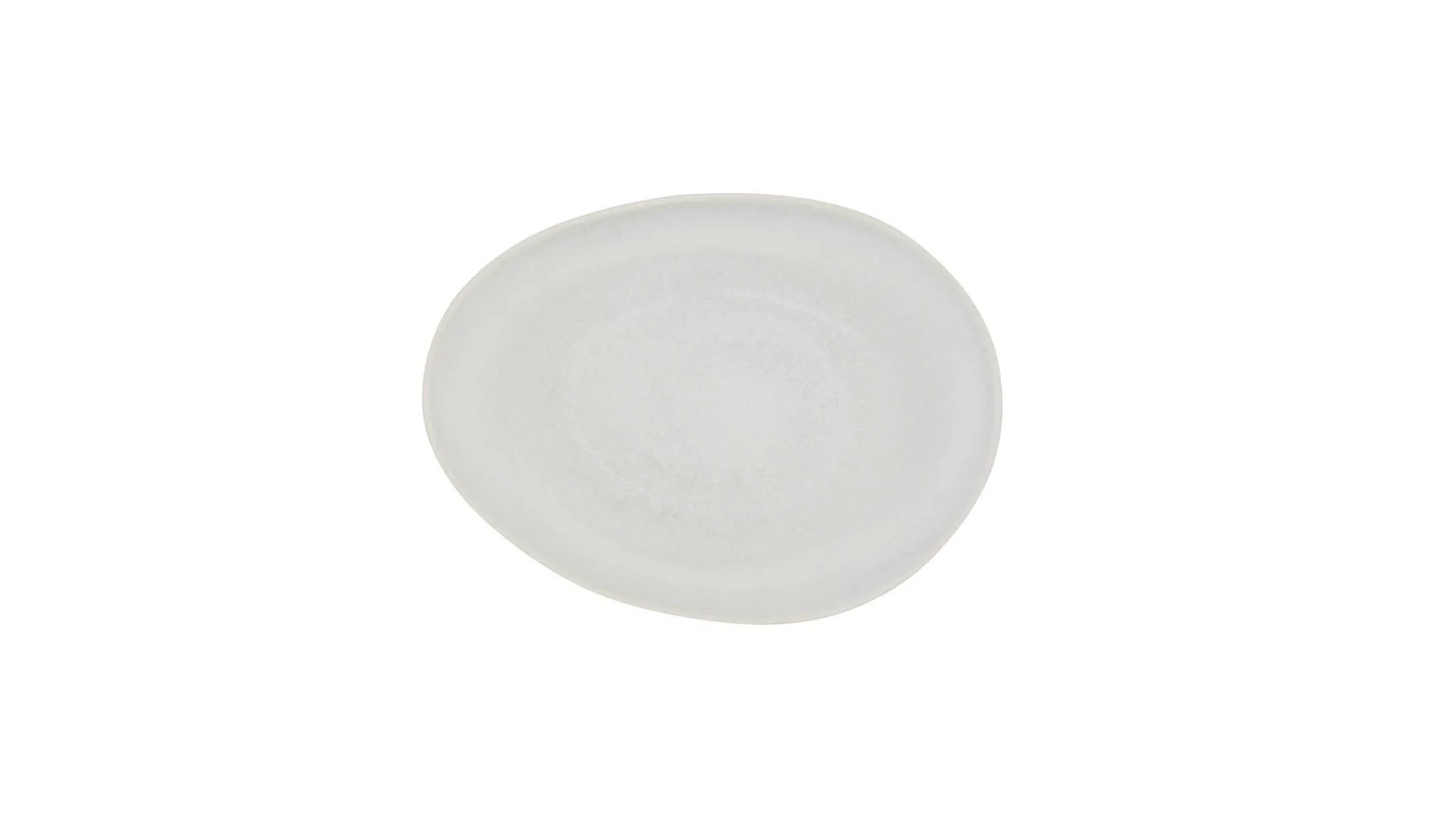 CREATABLE Pietra – Gourmetplatte, steinfarbenes Steinzeug – ca. 31 x 24 cm