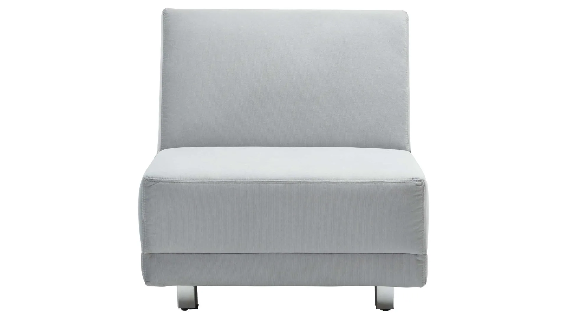 Faltsessel Fringo, blaugrauer Stoffbezug 55-6563 - Breite ca. 85 cm