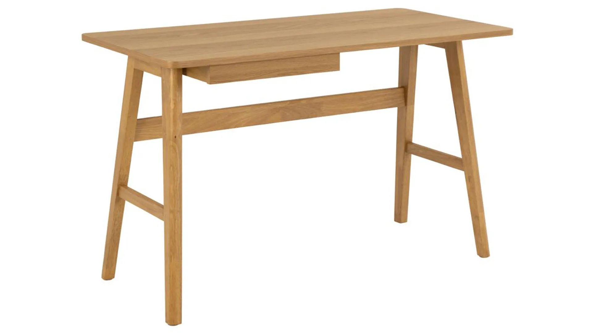 Schreibtisch Barnett, Eiche - ca. 120 x 60 cm