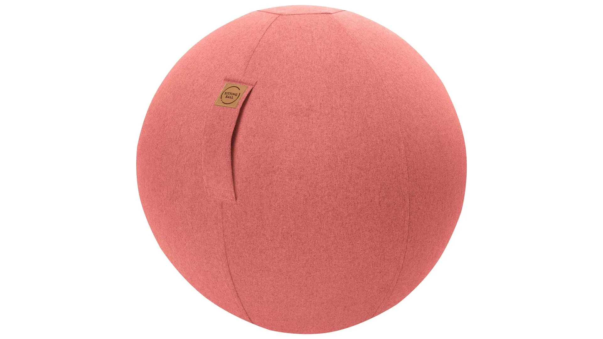 SITTING BALL® Felt, lachsfarbener Bezug – Durchmesser ca. 65 cm