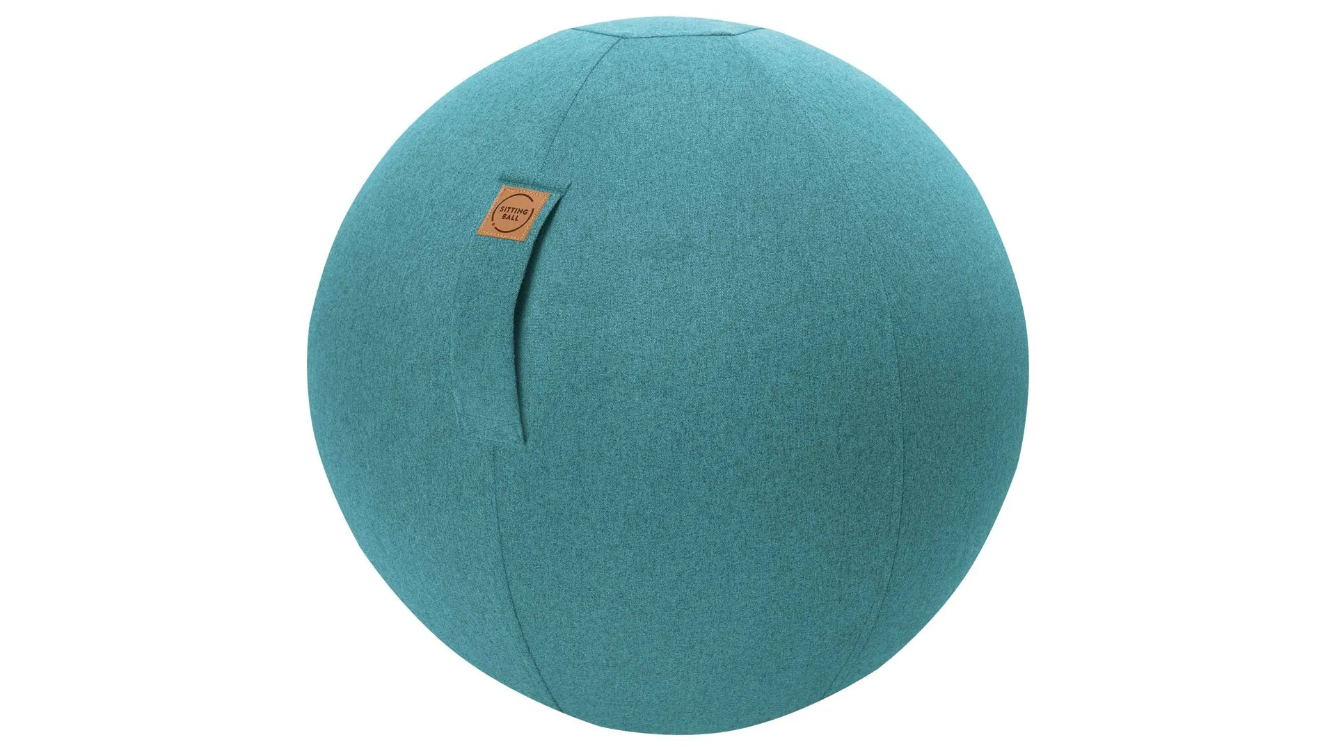 SITTING BALL® Felt, aquariusfarbener Bezug – Durchmesser ca. 65 cm