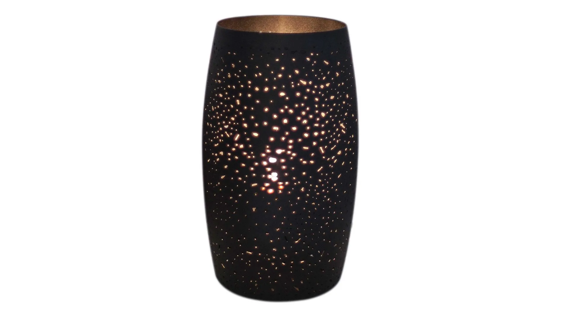 BY RYDÉNS Tischleuchte Colby, schwarzes Metall - Höhe ca. 26 cm