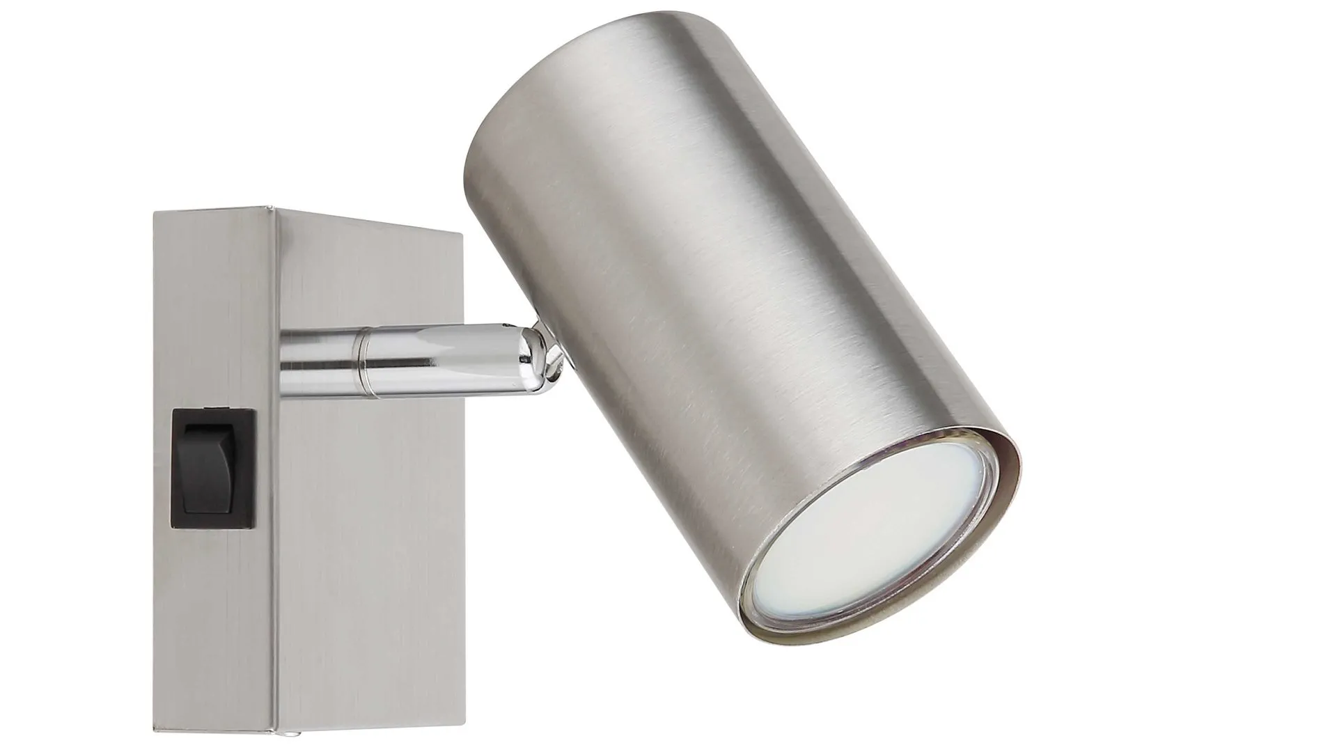 GLOBO Strahler Robby, Nickel matt - ein Spot