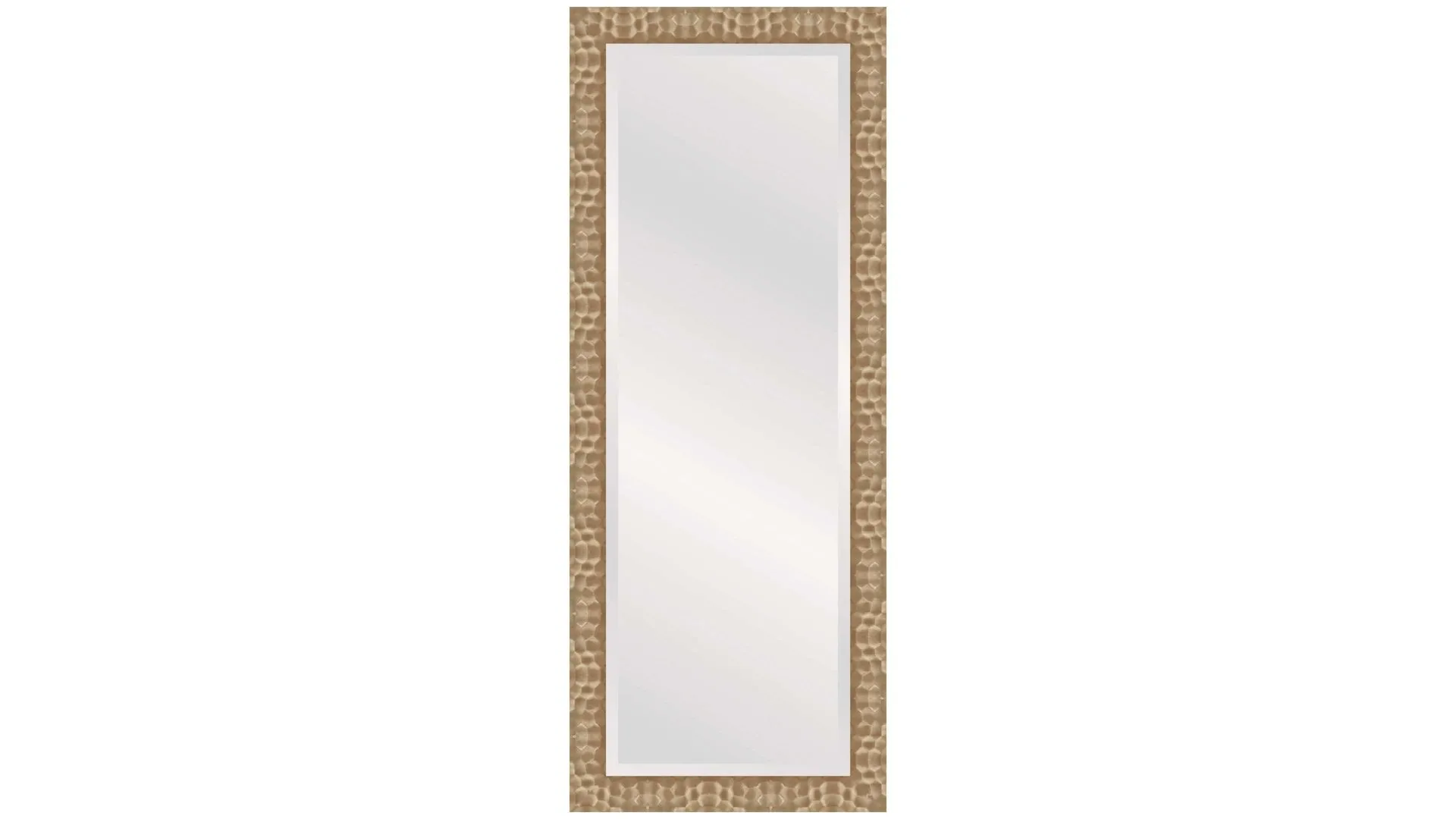 LEN-FRA Wandspiegel Sabrina, goldfarbener Kunststoffrahmen - ca. 56 x 146 cm