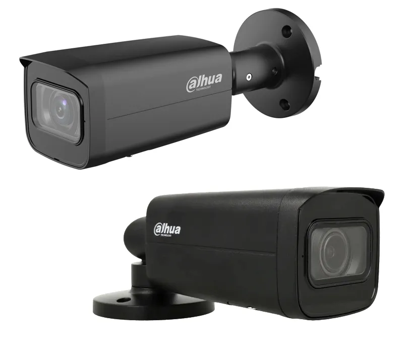 4MP LAN IP Kamera Bullet W2441T Schwarz 3-13mm Varioobjektiv Motorzoom IP67 ONVIF PoE SD-Slot