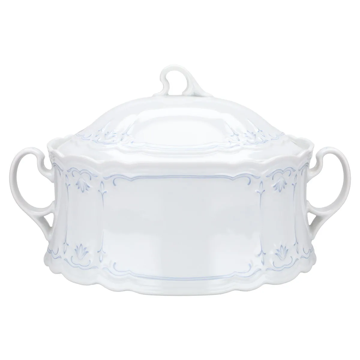 Ragout Terrine - Seltmann Weiden Julia Blaue Ornamente 43754 43700