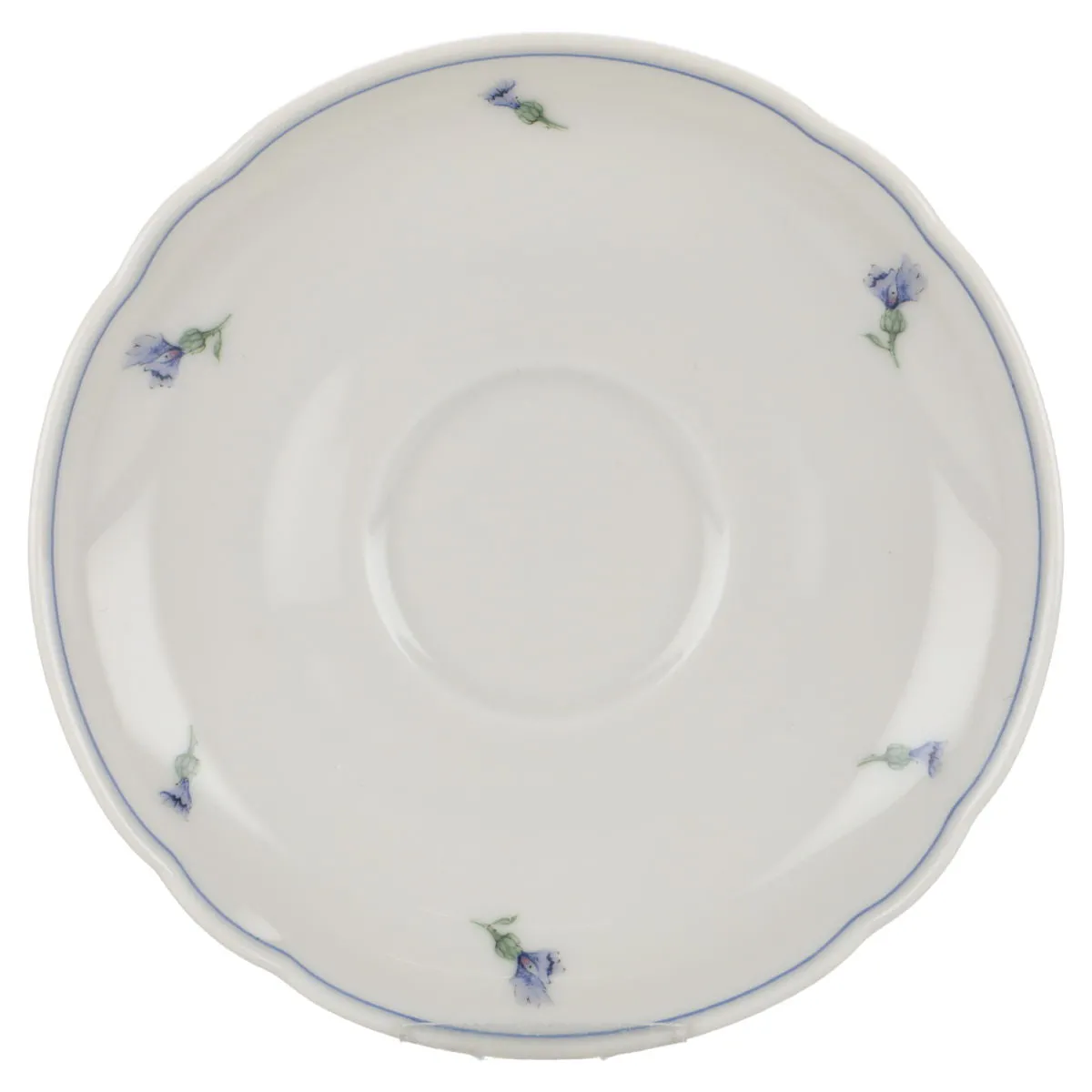 Untertasse für Tee oder Kaffee - Seltmann Weiden Marie Luise Kornblume - 30362