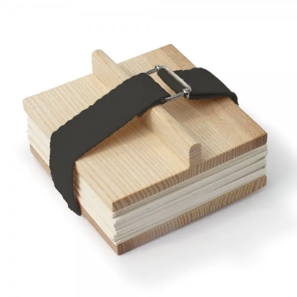 Side by Side Blütenpresse To Go Natur/Schwarz