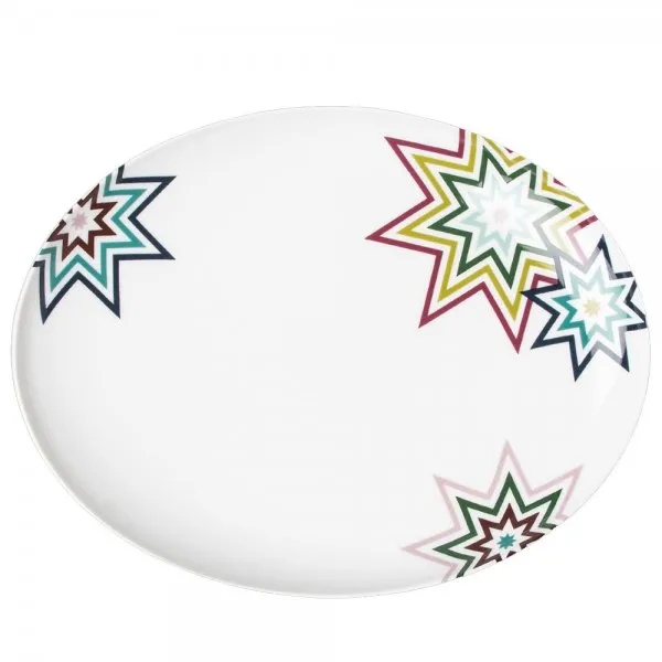 Sieger by Fürstenberg Servierplatte Fischplatte My China Paraíso (31,5cm)