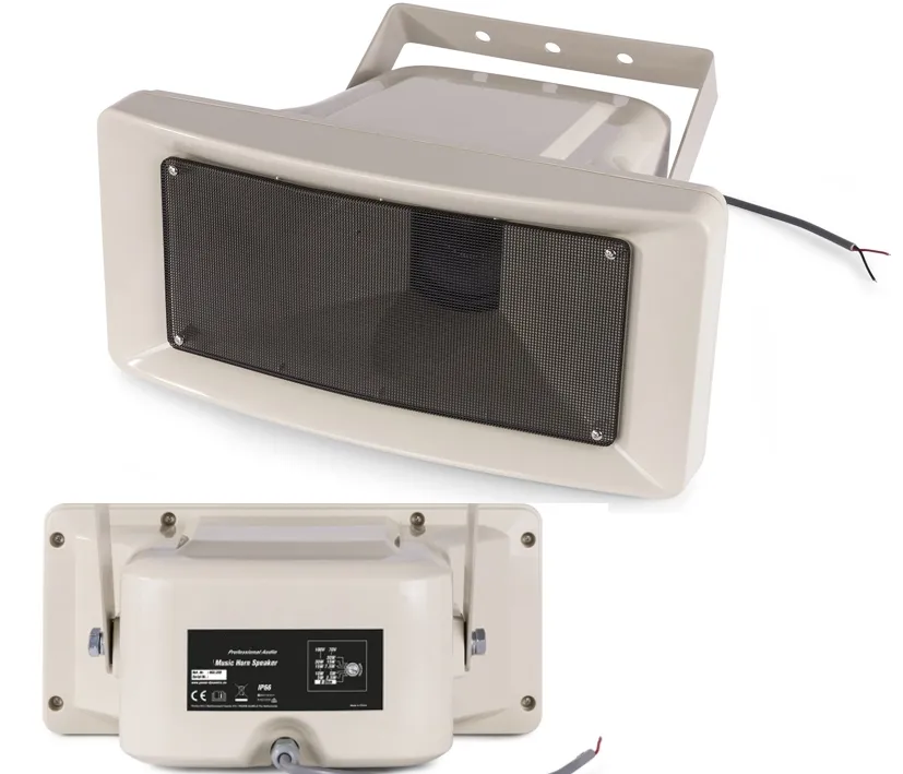 Soundprojektor CSS30M mit Bügel ELA 100V 30/55W IP66 IPX6 und umstellbar auf 8-Ohm