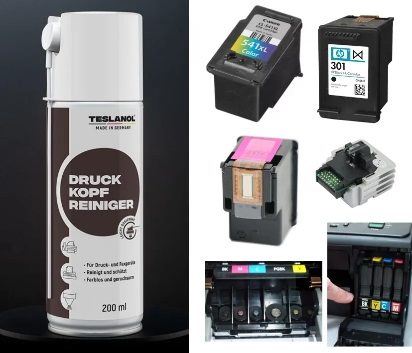 200ml Spray für Drucker Druckkopfreinigerspray reinigt Tintedüsen