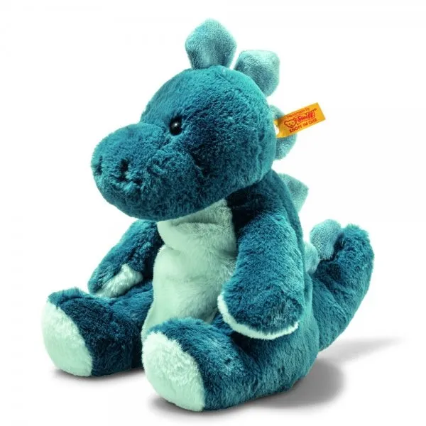 Steiff Kuscheltier Nachtlicht Soft Cuddly Friends Stegosaurus Spott Petrol (28 cm)