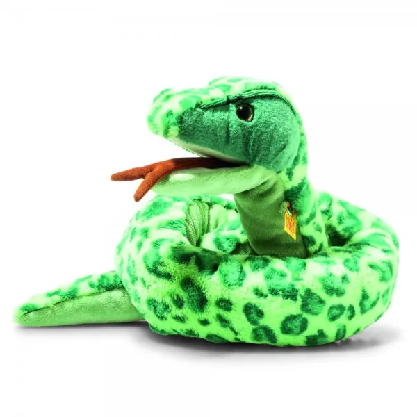 Steiff Kuscheltier Soft Cuddly Friends Schlange Gin Grün (130cm)