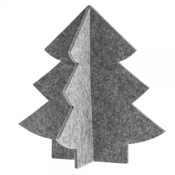 Storefactory Weihnachtsdekoration Granfors Filz Grey (Large)