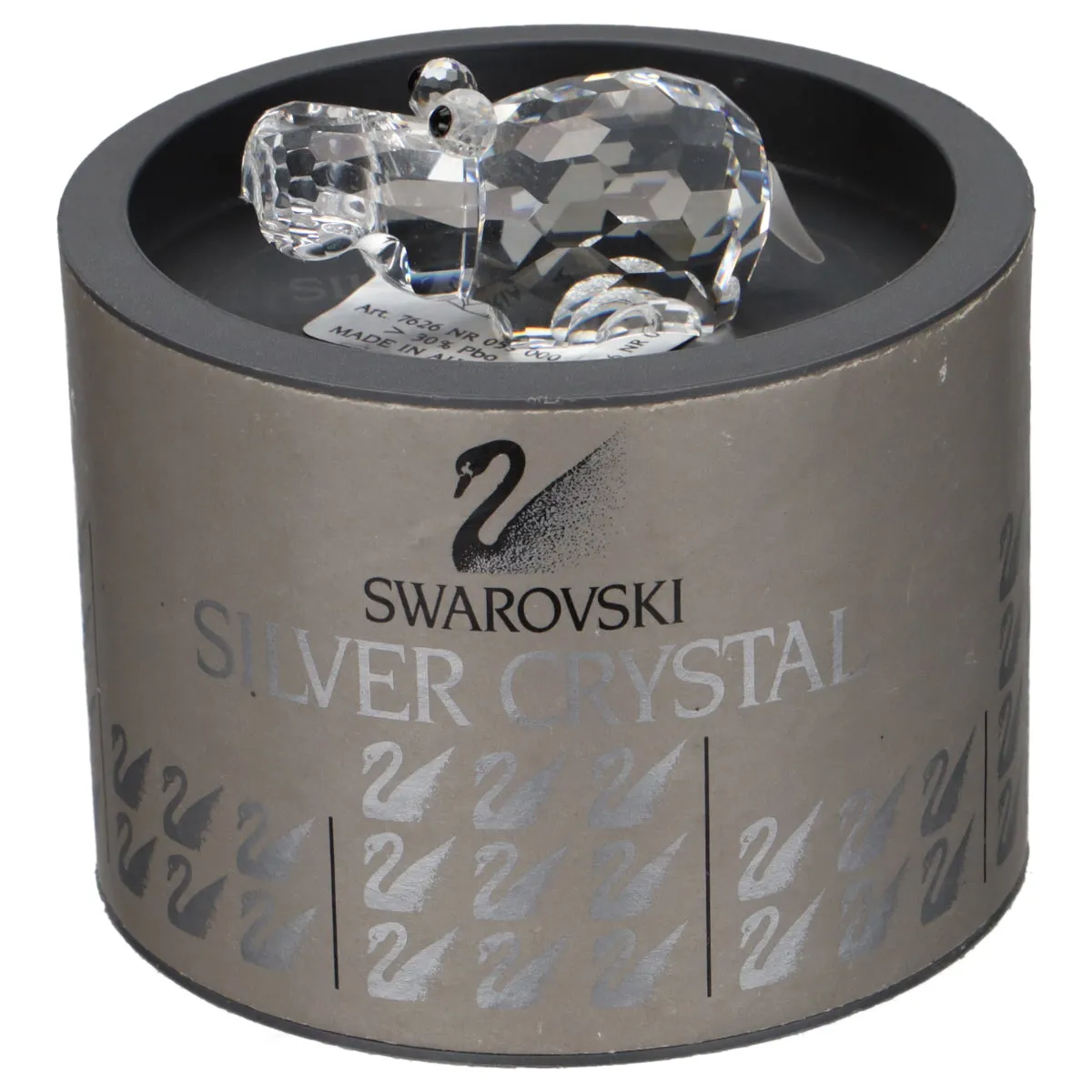 Flusspferd klein in OVP - Swarovski Zierglas Tiere