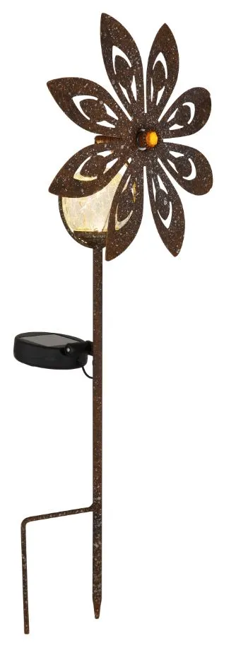 Solarleuchte Windrad auf Erdspitz