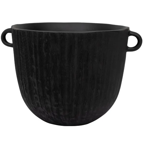 Urban Nature Culture Dekotopf Confit Black (30,5x30,5x20cm)